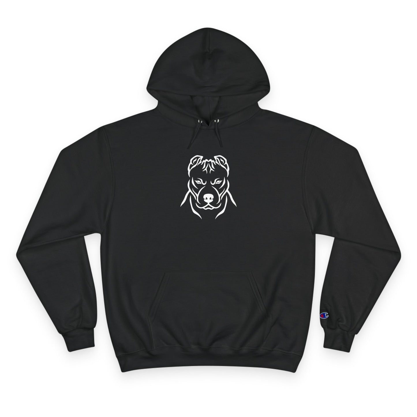 πππ’π‘ππ»π‘ππ Champion Hoodie with Dog Design - Cozy Pet Lover Sweatshirt