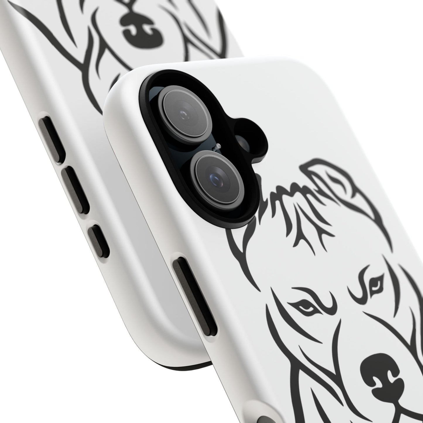 𝑃𝑙𝑢𝑡𝑜𝐻𝑡𝑘𝑒 Tough Dog Phone Case - Strong Pitbull Design for Animal Lovers